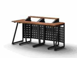 Wavebone Space Station Console Workstation 24 Wavebone Space Station Console Workstation -Audio Equipment Store 12URackSets 45side