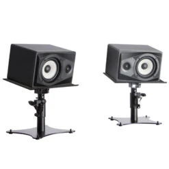 Onstage SMS4500-P Desktop Studio Monitor Stands (Pair) 5 Onstage SMS4500-P Desktop Studio Monitor Stands (Pair) -Audio Equipment Store 13398 sms4500 p oss rear