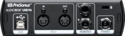 Presonus AudioBox USB 96 2-in/2-out USB Audio Interface -Audio Equipment Store 2777700105 pre int bck 1 nr