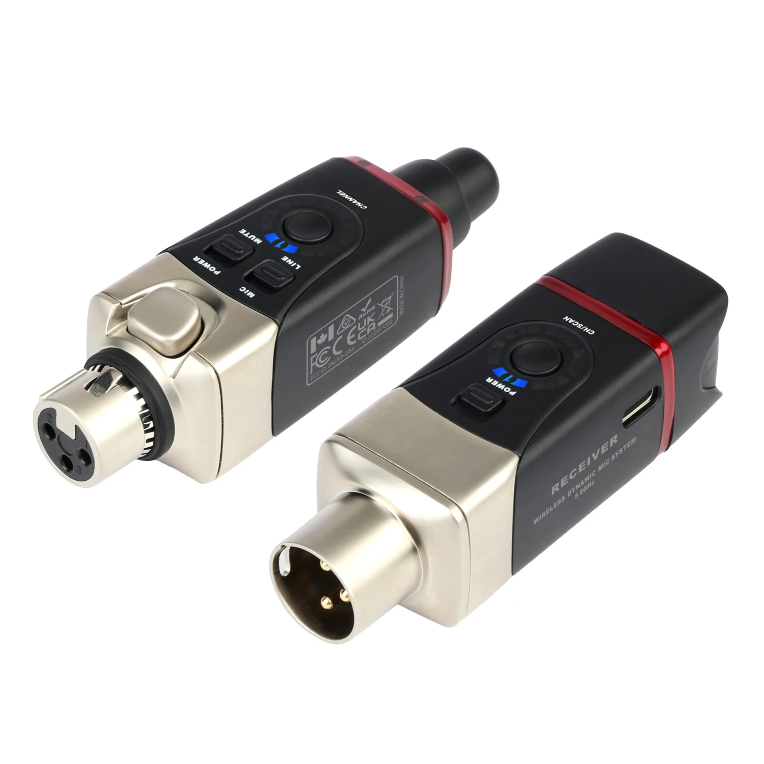 Xvive U35 5.8 GHz Microphone Wireless System 5 Xvive U35 5.8 GHz Microphone Wireless System - Image 3