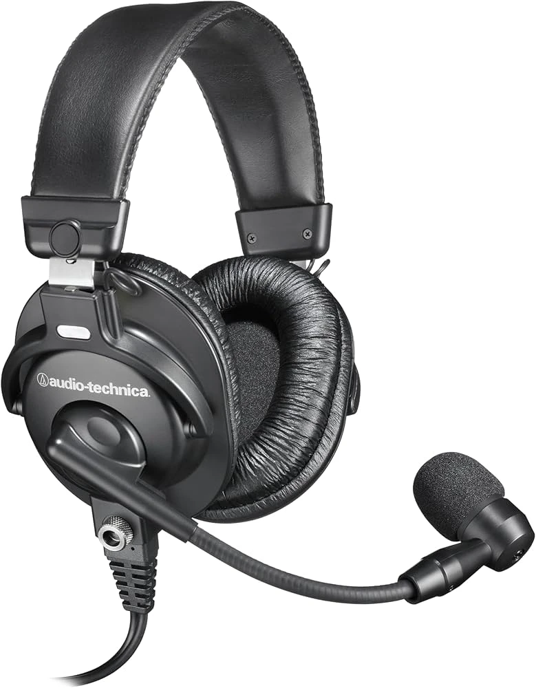 Audio-technica Audio Technica BPSH1 Broadcast Stereo Headset With Dynamic Boom Microphone 3 Audio-technica Audio Technica BPSH1 Broadcast Stereo Headset With Dynamic Boom Microphone