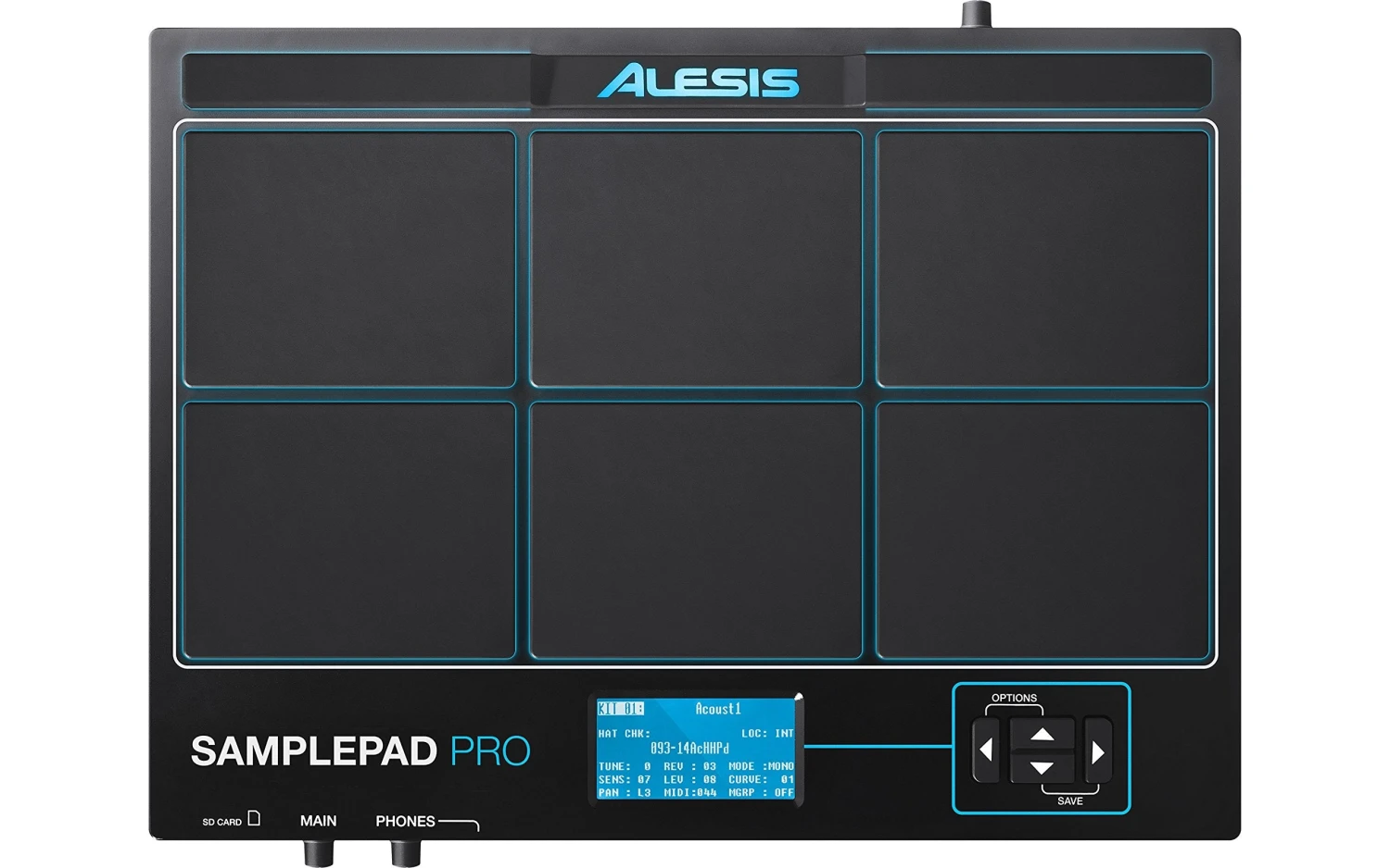 Alesis SAMPLEPAD PRO 8-Pad Drum Controller With Onboard Sampler 3 Alesis SAMPLEPAD PRO 8-Pad Drum Controller With Onboard Sampler
