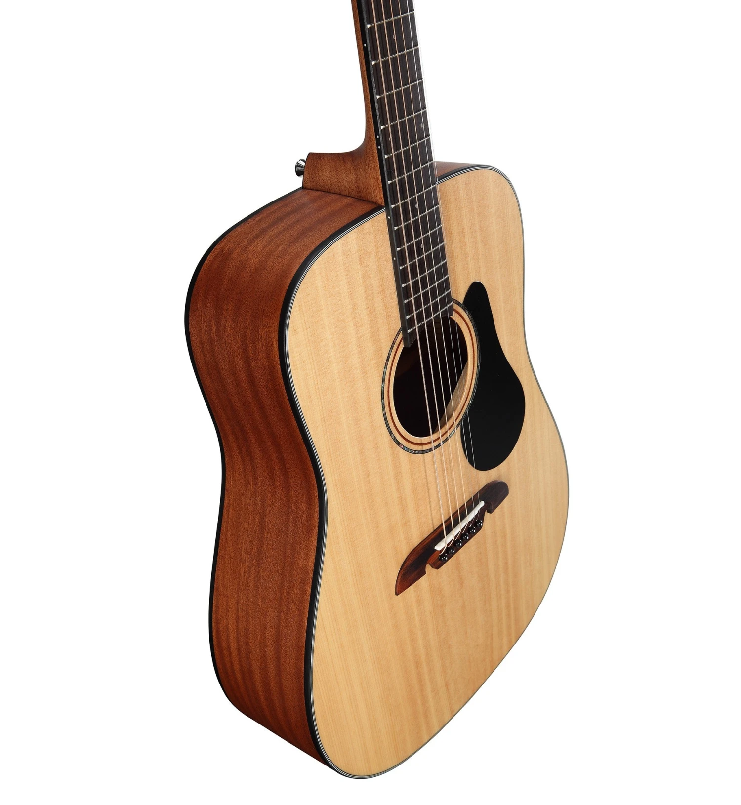Alvarez AD30 Solid Top Dreadnought Acoustic Guitar 7 Alvarez AD30 Solid Top Dreadnought Acoustic Guitar - Image 5