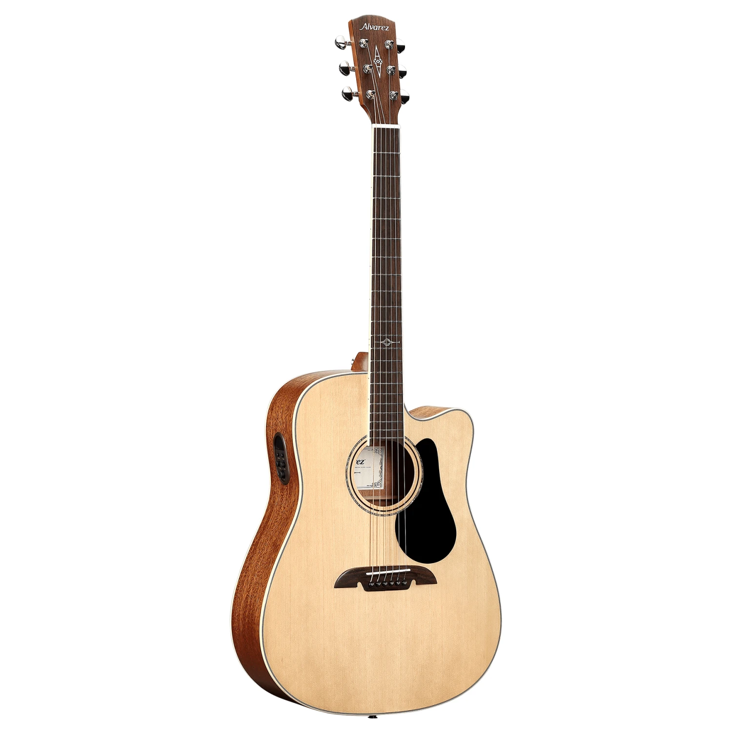 Alvarez AD60CE Dreadnought Acoustic Guitar W/Pickup 4 Alvarez AD60CE Dreadnought Acoustic Guitar W/Pickup - Image 2
