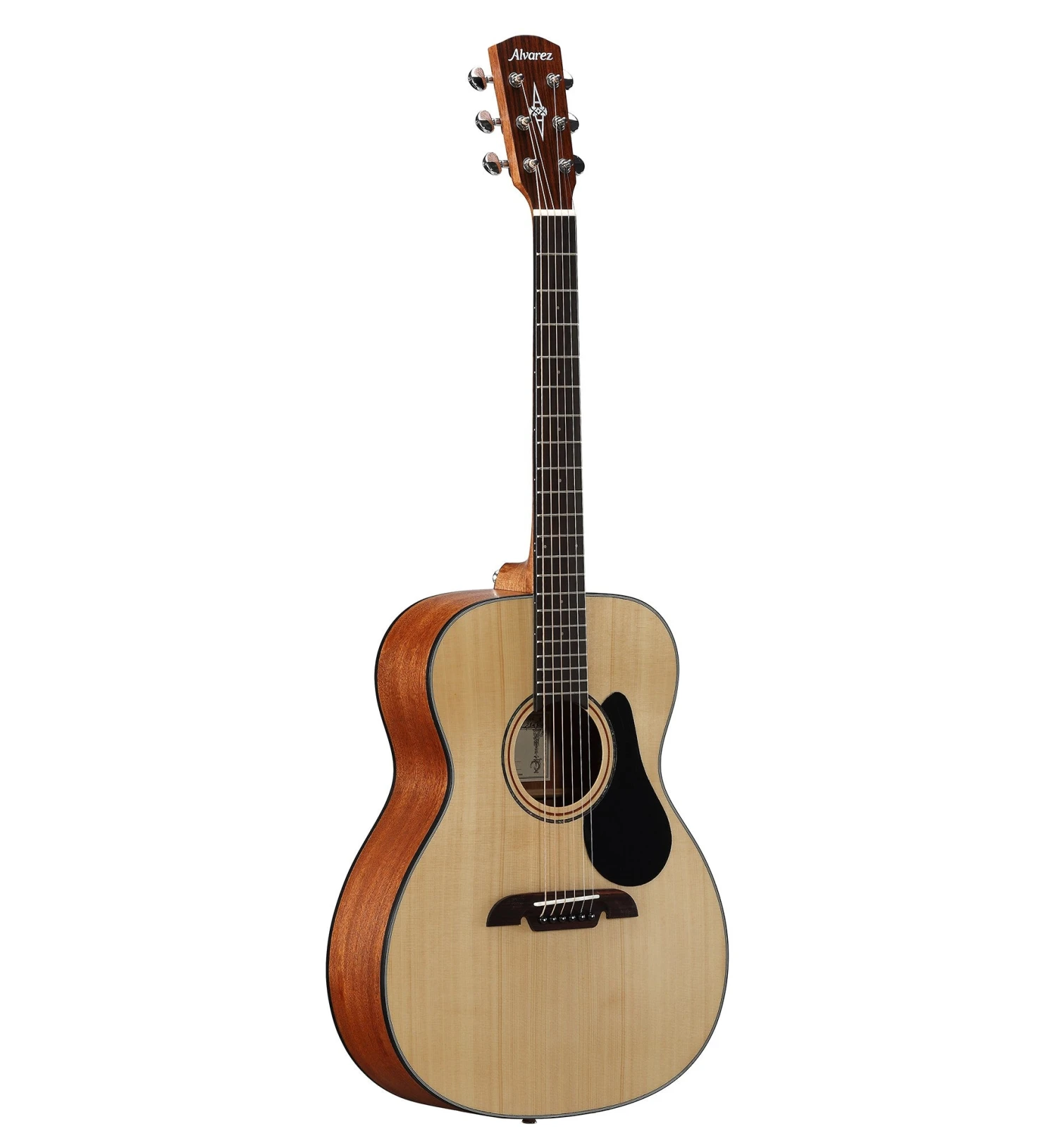 Alvarez AF30 Solid Top Folk Acoustic Guitar 4 Alvarez AF30 Solid Top Folk Acoustic Guitar - Image 2