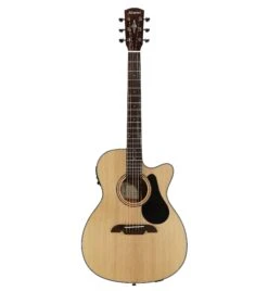 Alvarez AF30CE Solid Top Folk Acoustic Guitar W/Pickup