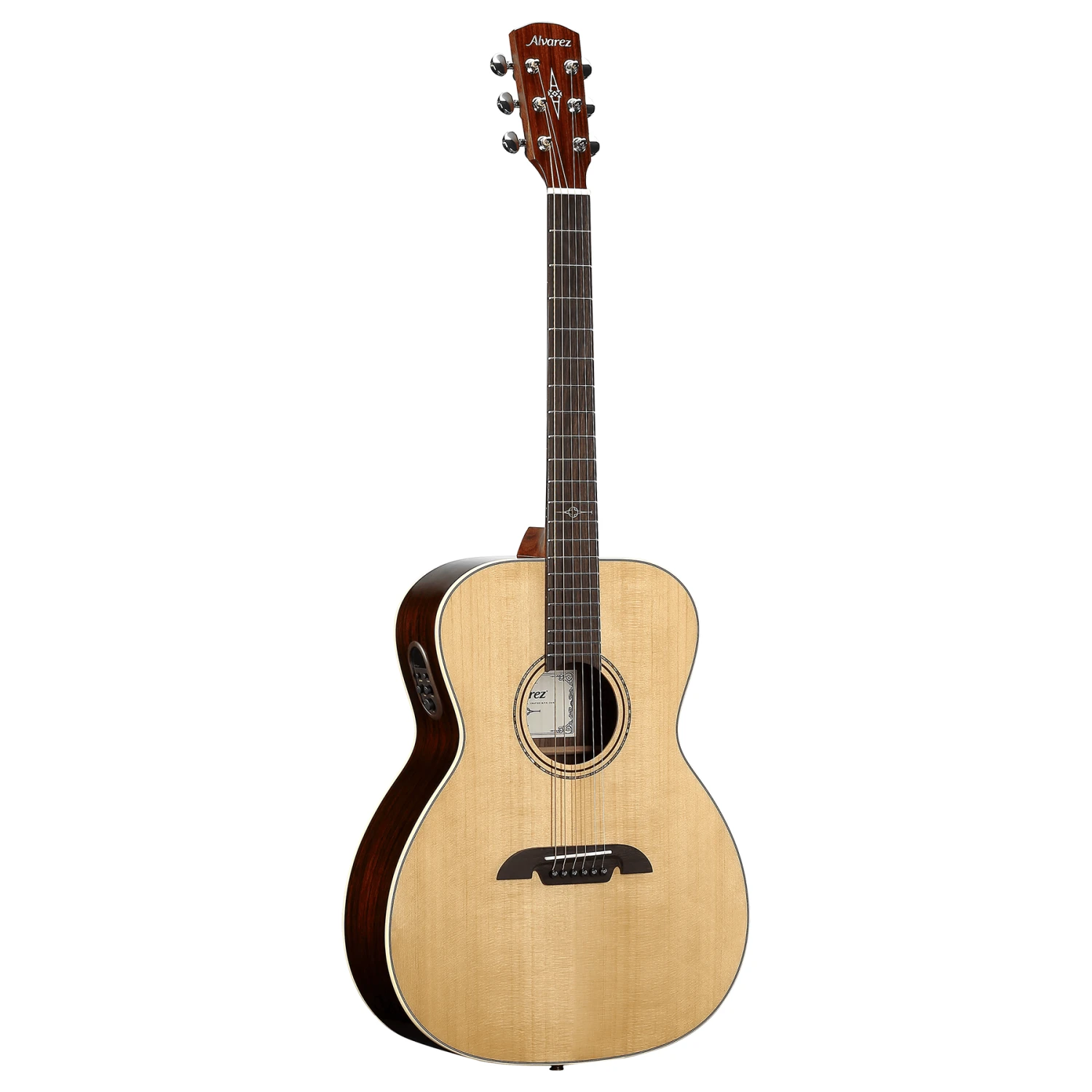 Alvarez AF70E Artist OM/Acoustic Electric Guitar 4 Alvarez AF70E Artist OM/Acoustic Electric Guitar - Image 2