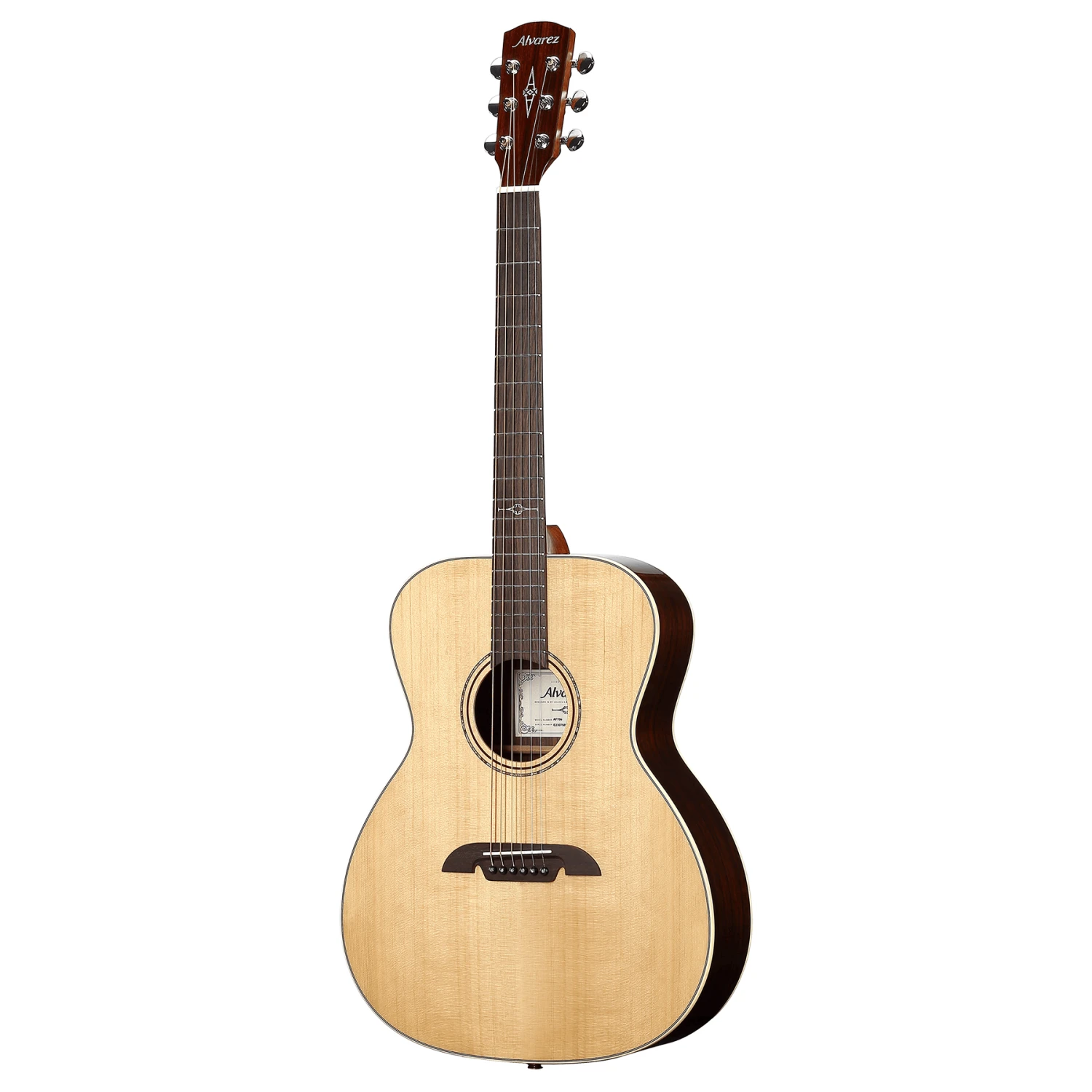 Alvarez AF70E Artist OM/Acoustic Electric Guitar 7 Alvarez AF70E Artist OM/Acoustic Electric Guitar - Image 5