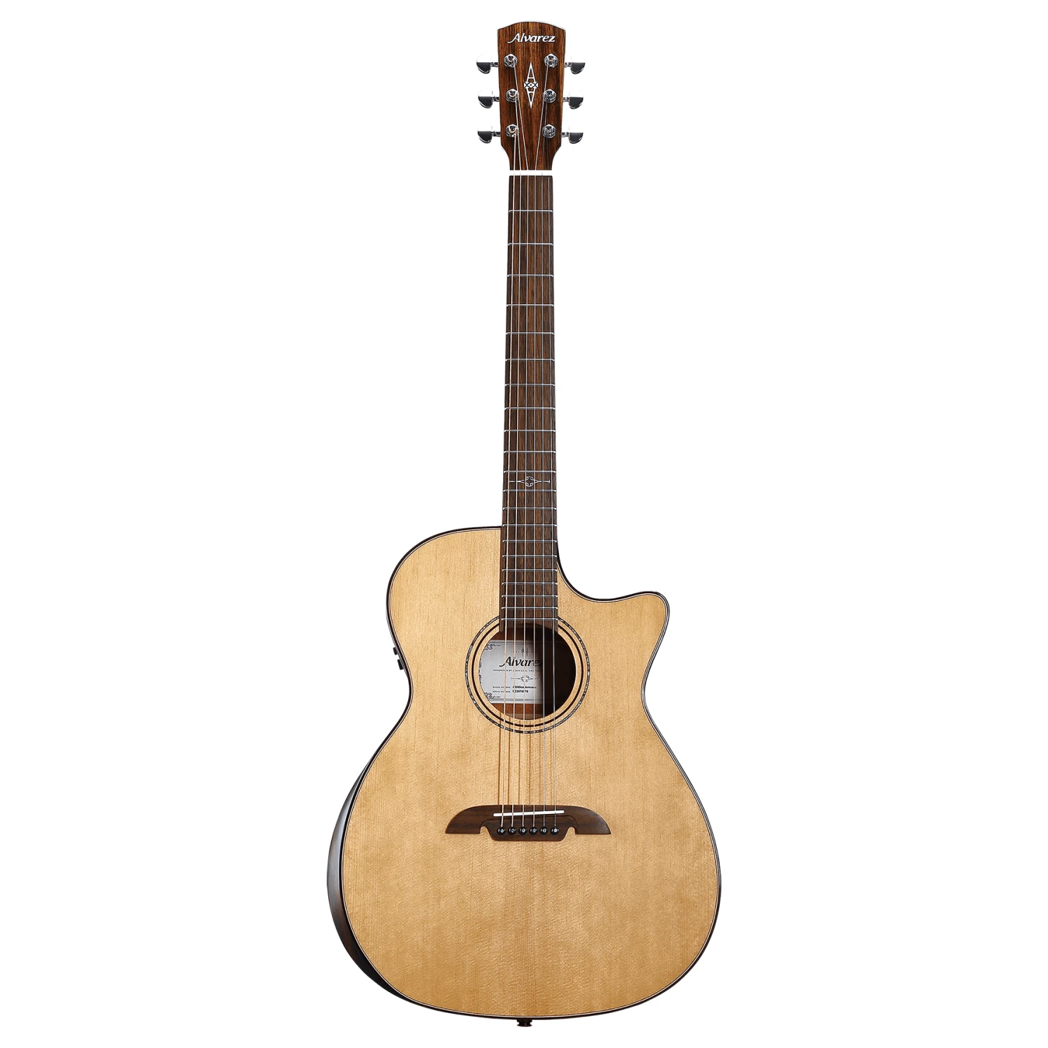 Alvarez AG60CEAR Grand Auditorium Acoustic Guitar W/ Pickup 3 Alvarez AG60CEAR Grand Auditorium Acoustic Guitar W/ Pickup