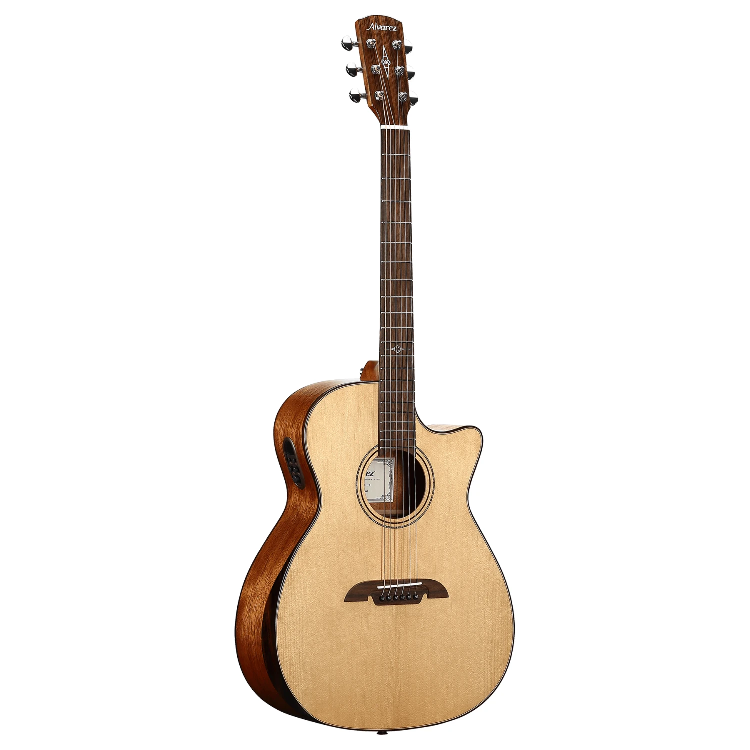 Alvarez AG60CEAR Grand Auditorium Acoustic Guitar W/ Pickup 4 Alvarez AG60CEAR Grand Auditorium Acoustic Guitar W/ Pickup - Image 2