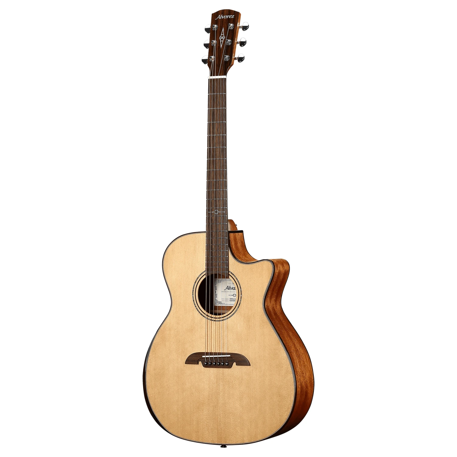 Alvarez AG60CEAR Grand Auditorium Acoustic Guitar W/ Pickup 5 Alvarez AG60CEAR Grand Auditorium Acoustic Guitar W/ Pickup - Image 3