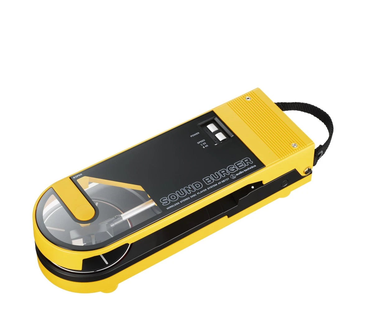 Audio-technica Audio Technica AT-SB727 Sound Burger Portable Bluetooth Turntable 4 Audio-technica Audio Technica AT-SB727 Sound Burger Portable Bluetooth Turntable - Image 2