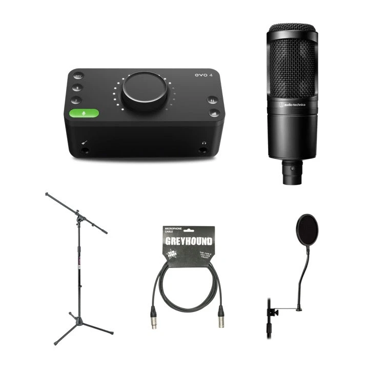 Audio-technica Recording Bundle - AT2020/EVO4 3 Audio-technica Recording Bundle - AT2020/EVO4