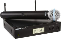 Shure BLX24R/B58 Wireless Rackmount Handheld Microphone System 5 Shure BLX24R/B58 Wireless Rackmount Handheld Microphone System -Audio Equipment Store BLXRHHB58 H10 large
