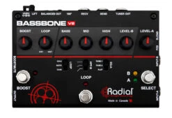 Radial Engineering Bassbone V2 2 Channel Bass Preamp