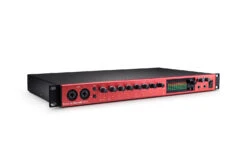 Focusrite Clarett+ 8Pre 18x20 USB Audio Interface 9 Focusrite Clarett+ 8Pre 18x20 USB Audio Interface -Audio Equipment Store Clarett 2B 8Pre 3quart left LR