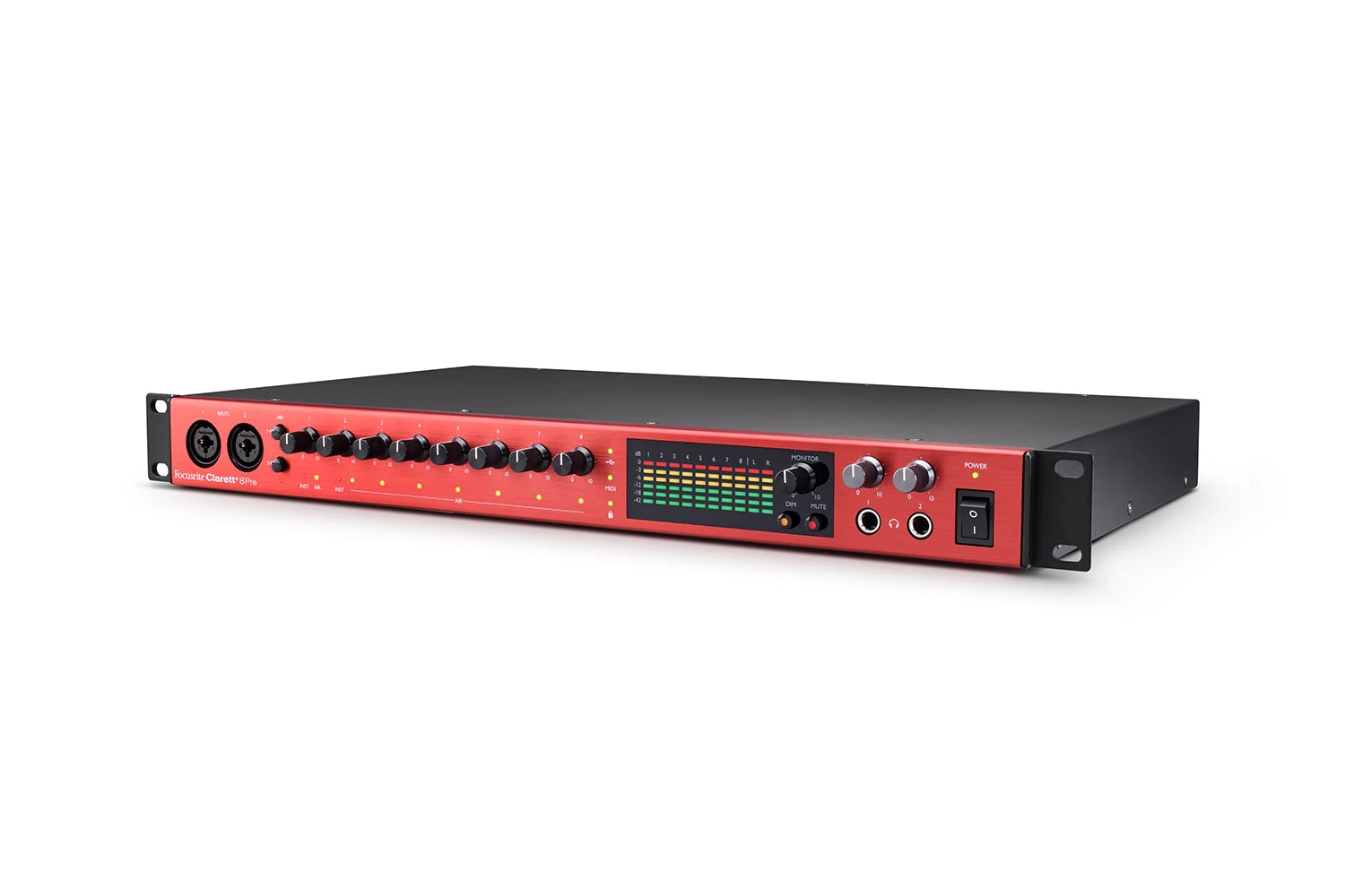 Focusrite Clarett+ 8Pre 18x20 USB Audio Interface 6 Focusrite Clarett+ 8Pre 18x20 USB Audio Interface - Image 4
