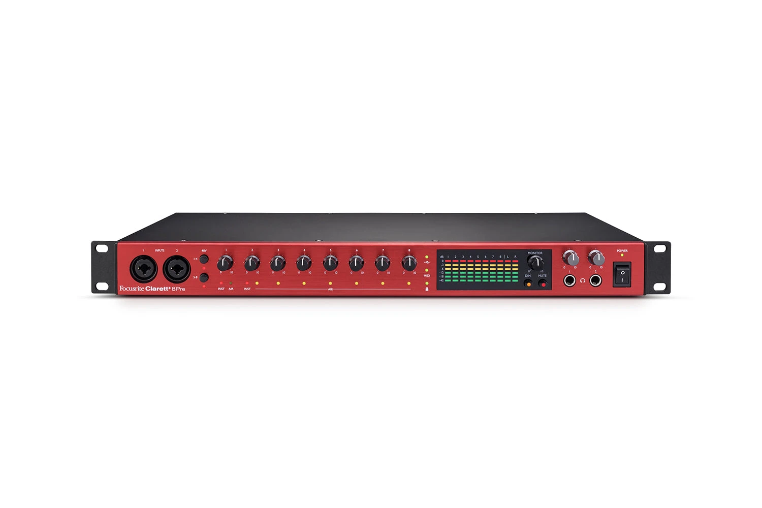 Focusrite Clarett+ 8Pre 18x20 USB Audio Interface 3 Focusrite Clarett+ 8Pre 18x20 USB Audio Interface