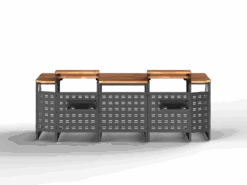 Wavebone Space Station Console Workstation 30 Wavebone Space Station Console Workstation -Audio Equipment Store ConsoleSets600 Rear