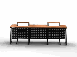 Wavebone Space Station Console Workstation 21 Wavebone Space Station Console Workstation -Audio Equipment Store ConsoleSets800 Front