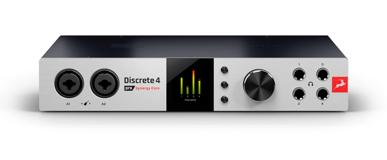 Antelope Audio Discrete 4 Pro Synergy Core 14x20 Thunderbolt/USB Audio Interface 3 Antelope Audio Discrete 4 Pro Synergy Core 14x20 Thunderbolt/USB Audio Interface