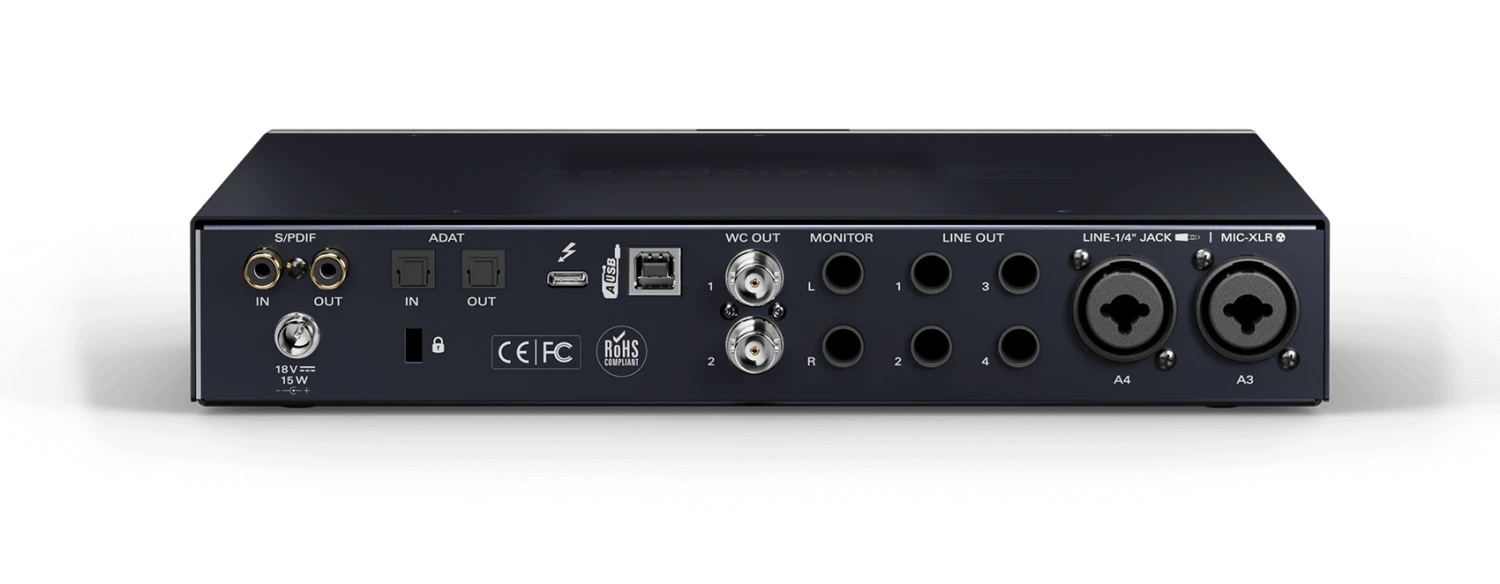 Antelope Audio Discrete 4 Pro Synergy Core 14x20 Thunderbolt/USB Audio Interface 4 Antelope Audio Discrete 4 Pro Synergy Core 14x20 Thunderbolt/USB Audio Interface - Image 2