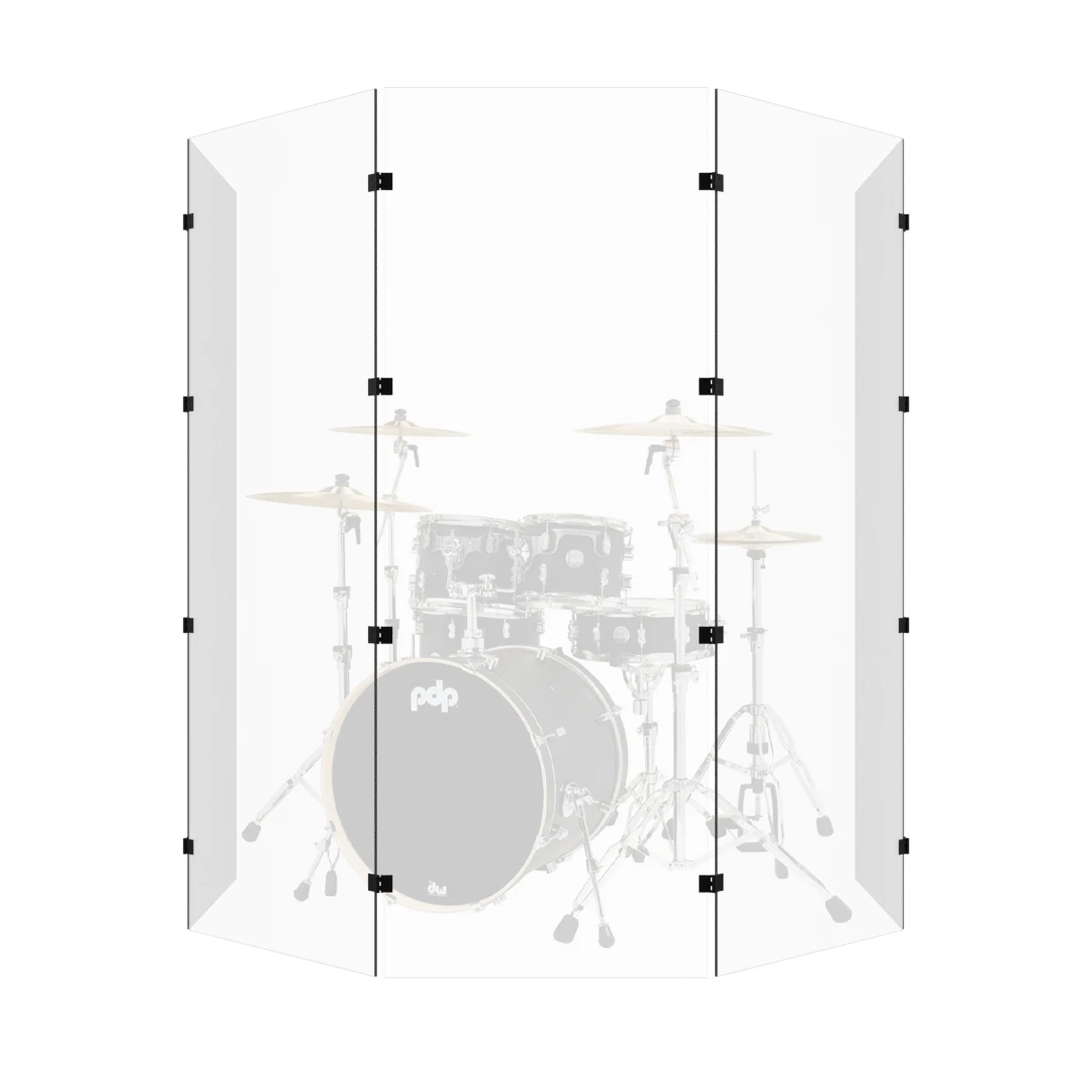 Fortress DS STANDARD Drum Shield 3 Fortress DS STANDARD Drum Shield