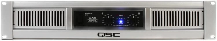 QSC GX5 Dual Channel 500W/8Ohms Power Amplifier 3 QSC GX5 Dual Channel 500W/8Ohms Power Amplifier