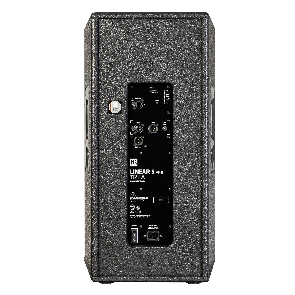 HK Audio LINEAR 5 MKII 112 FA 12-inch 1200W Active PA Loudspeaker 5 HK Audio LINEAR 5 MKII 112 FA 12-inch 1200W Active PA Loudspeaker - Image 3