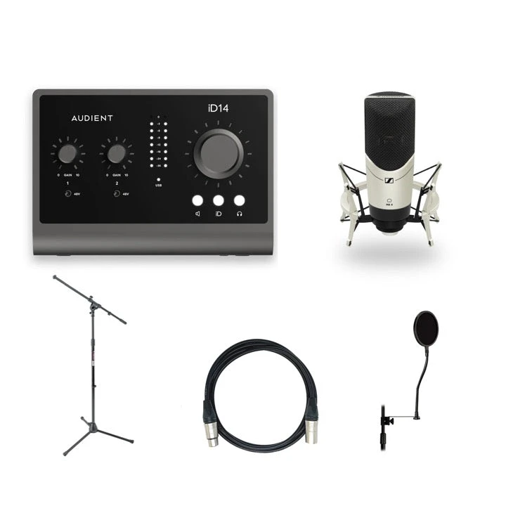 SENNHEISER Recording Bundle - MK4/iD14 MKII 3 SENNHEISER Recording Bundle - MK4/iD14 MKII