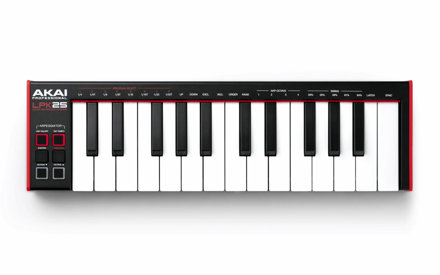 AKAI Professional LPK25 MK2 25-Key Keyboard Controller 3 AKAI Professional LPK25 MK2 25-Key Keyboard Controller