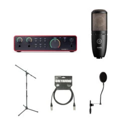 AKG Recording Bundle - P220/2i2 G4
