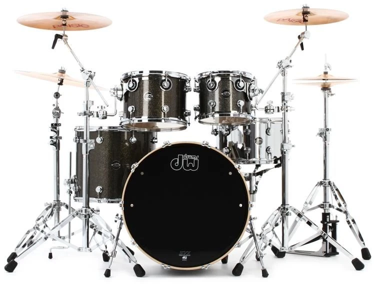 DW Performance Series 22" 4pc Drumset With 14x5.5 Snare And Hardware 4 DW Performance Series 22" 4pc Drumset With 14x5.5 Snare And Hardware - Image 2