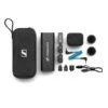 Sennheiser PROFILE WIRELESS 2-Channel All-In-One Clip-on & Handheld Wireless Microphone System 2 Sennheiser PROFILE WIRELESS 2-Channel All-In-One Clip-on & Handheld Wireless Microphone System -Audio Equipment Store Profile Wireless Product Shot Cutout Flatlay