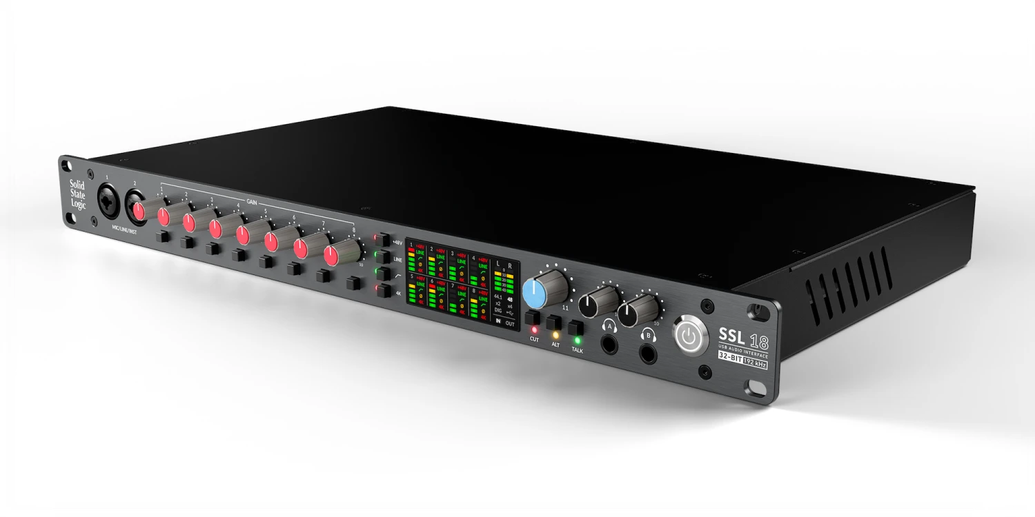 Solid State Logic SSL 18 26-in/28-out High-Performance USB Audio Interface 6 Solid State Logic SSL 18 26-in/28-out High-Performance USB Audio Interface - Image 4