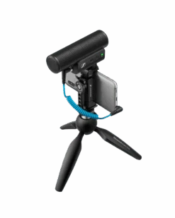 Sennheiser MKE 400 MOBILE KIT Shotgun Microphone Kit With Tripod Phone Holder