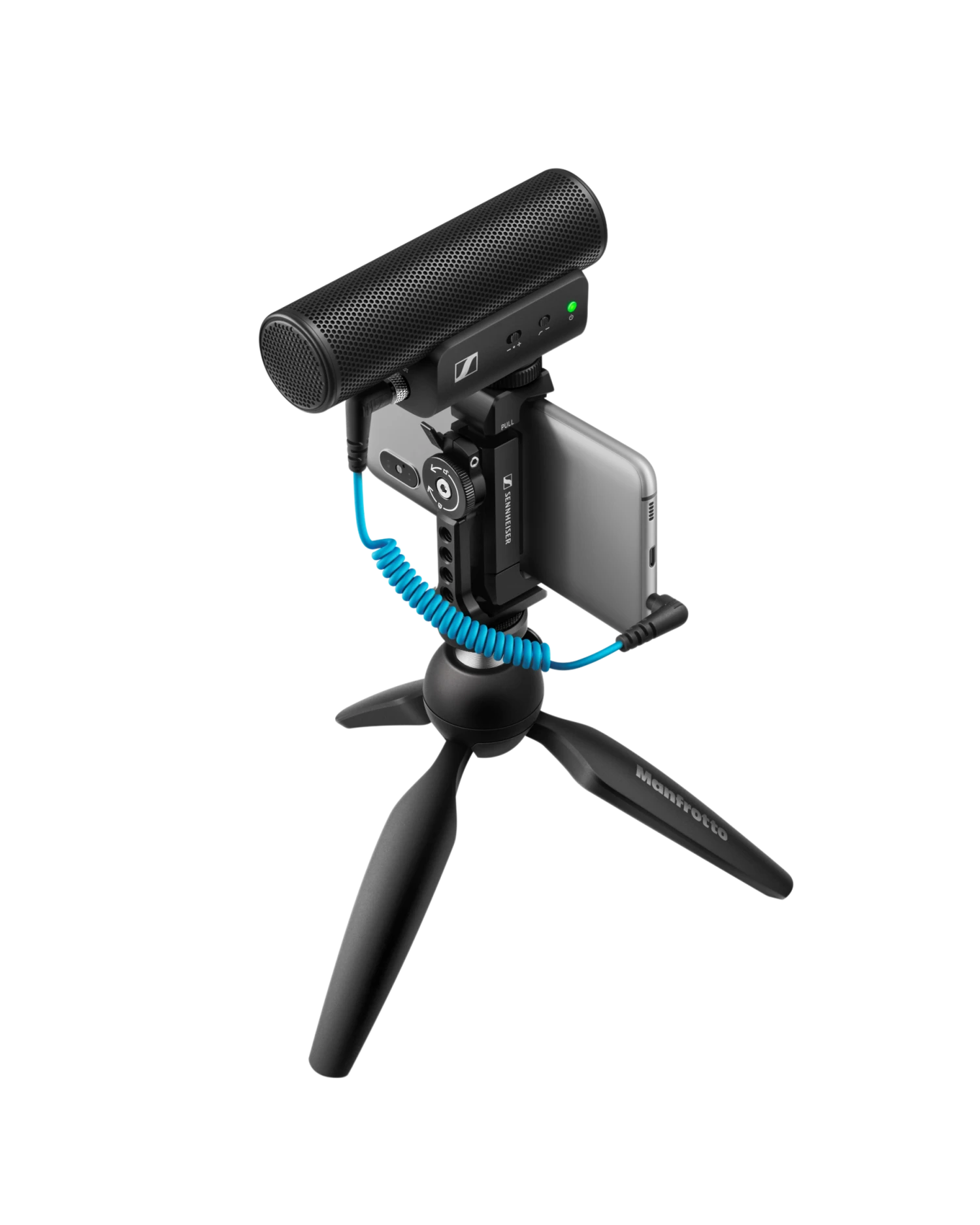 Sennheiser MKE 400 MOBILE KIT Shotgun Microphone Kit With Tripod Phone Holder 3 Sennheiser MKE 400 MOBILE KIT Shotgun Microphone Kit With Tripod Phone Holder