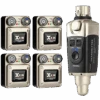 Xvive U45R4 5.8 GHz Digital Wireless In-Ear Monitoring System With 4 Receivers -Audio Equipment Store U45R4 trans