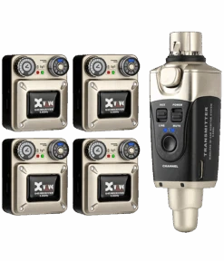 Xvive U45R4 5.8 GHz Digital Wireless In-Ear Monitoring System With 4 Receivers