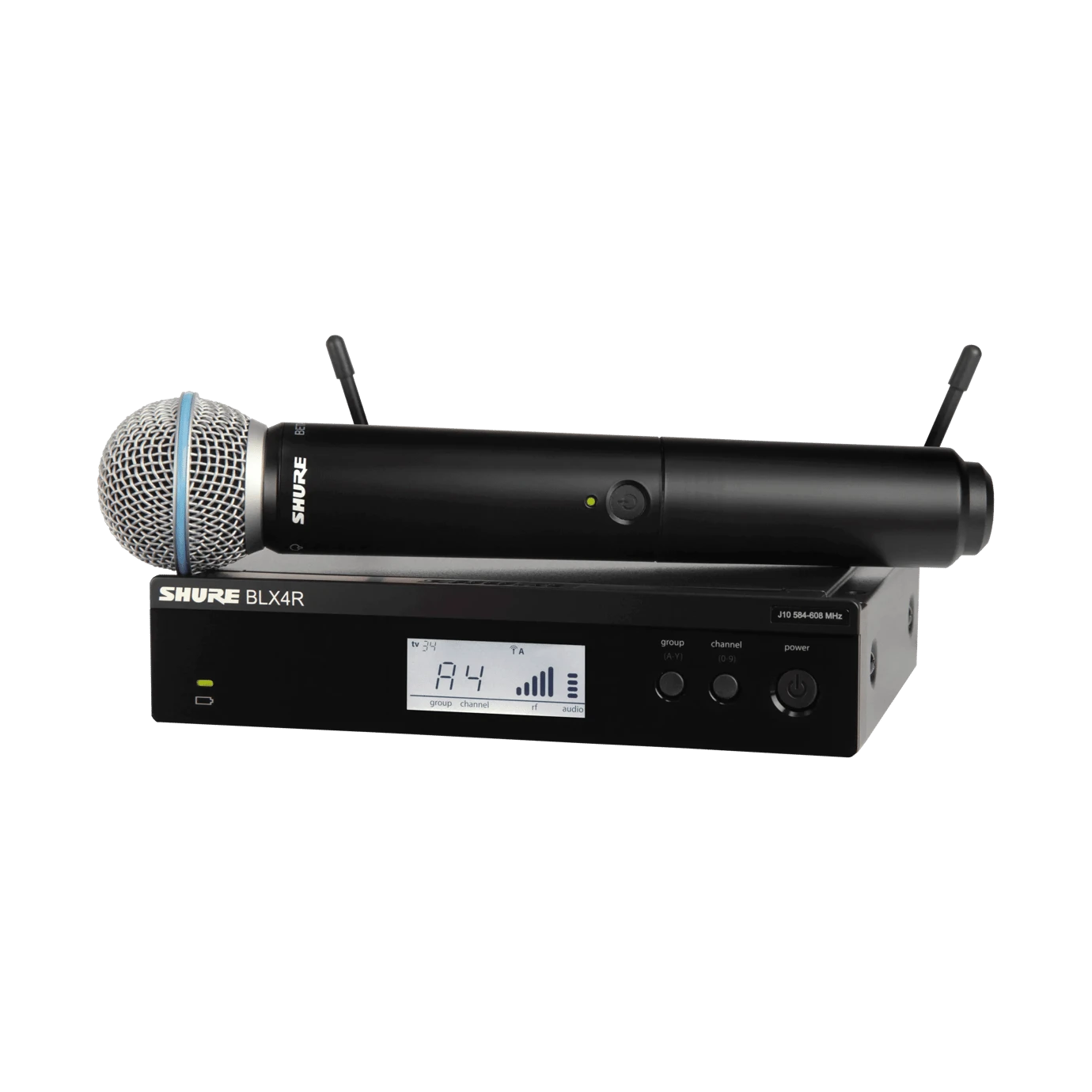 Shure BLX24R/B58 Wireless Rackmount Handheld Microphone System 3 Shure BLX24R/B58 Wireless Rackmount Handheld Microphone System