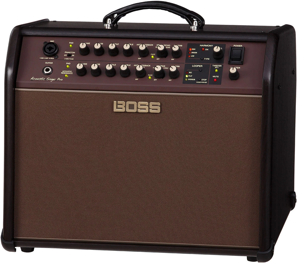 Boss Acoustic Singer Pro 120W 8" Acoustic Guitar Amplifier 4 Boss Acoustic Singer Pro 120W 8" Acoustic Guitar Amplifier - Image 2
