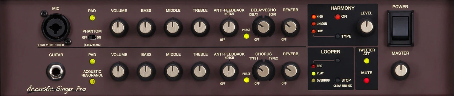 Boss Acoustic Singer Pro 120W 8" Acoustic Guitar Amplifier 5 Boss Acoustic Singer Pro 120W 8" Acoustic Guitar Amplifier - Image 3