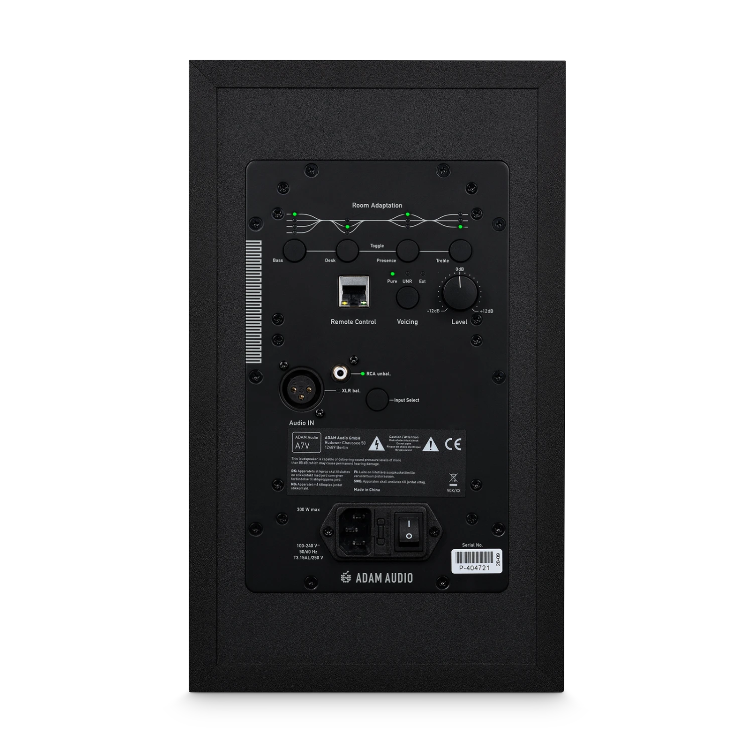 Adam Audio A7V 7" Active Studio Monitor (Each) 6 Adam Audio A7V 7" Active Studio Monitor (Each) - Image 4