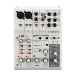 Yamaha AG06 MK2 6-Channel Mixer With USB Audio Interface -Audio Equipment Store ag06mk2w 1