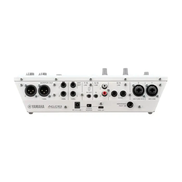 Yamaha AG08 8-Channel Live Streaming Mixer 6 Yamaha AG08 8-Channel Live Streaming Mixer - Image 4