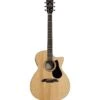 Alvarez AF60CE Solid Top Folk Acoustic Guitar W/Pickup