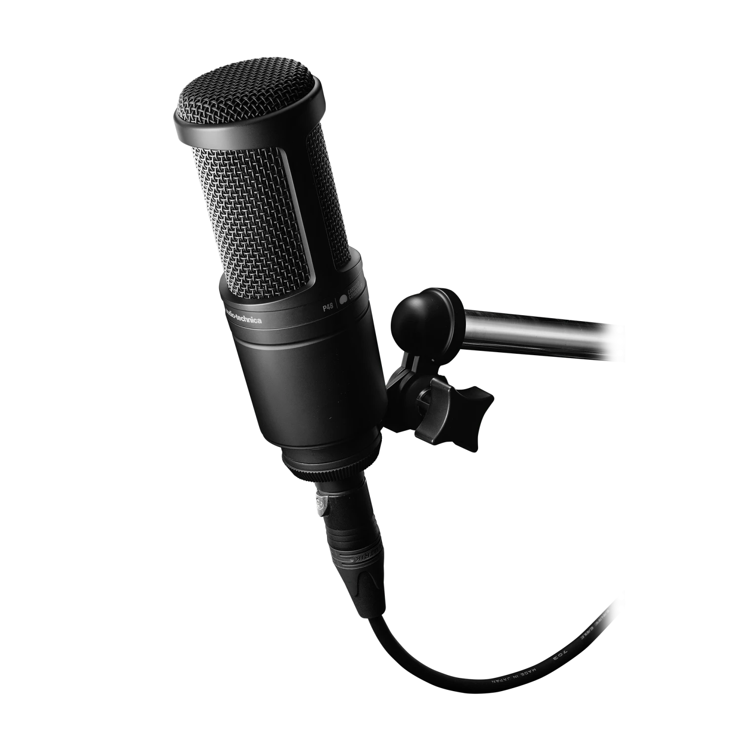 Audio-technica Audio Technica AT2020 Cardioid Condenser Microphone 4 Audio-technica Audio Technica AT2020 Cardioid Condenser Microphone - Image 2