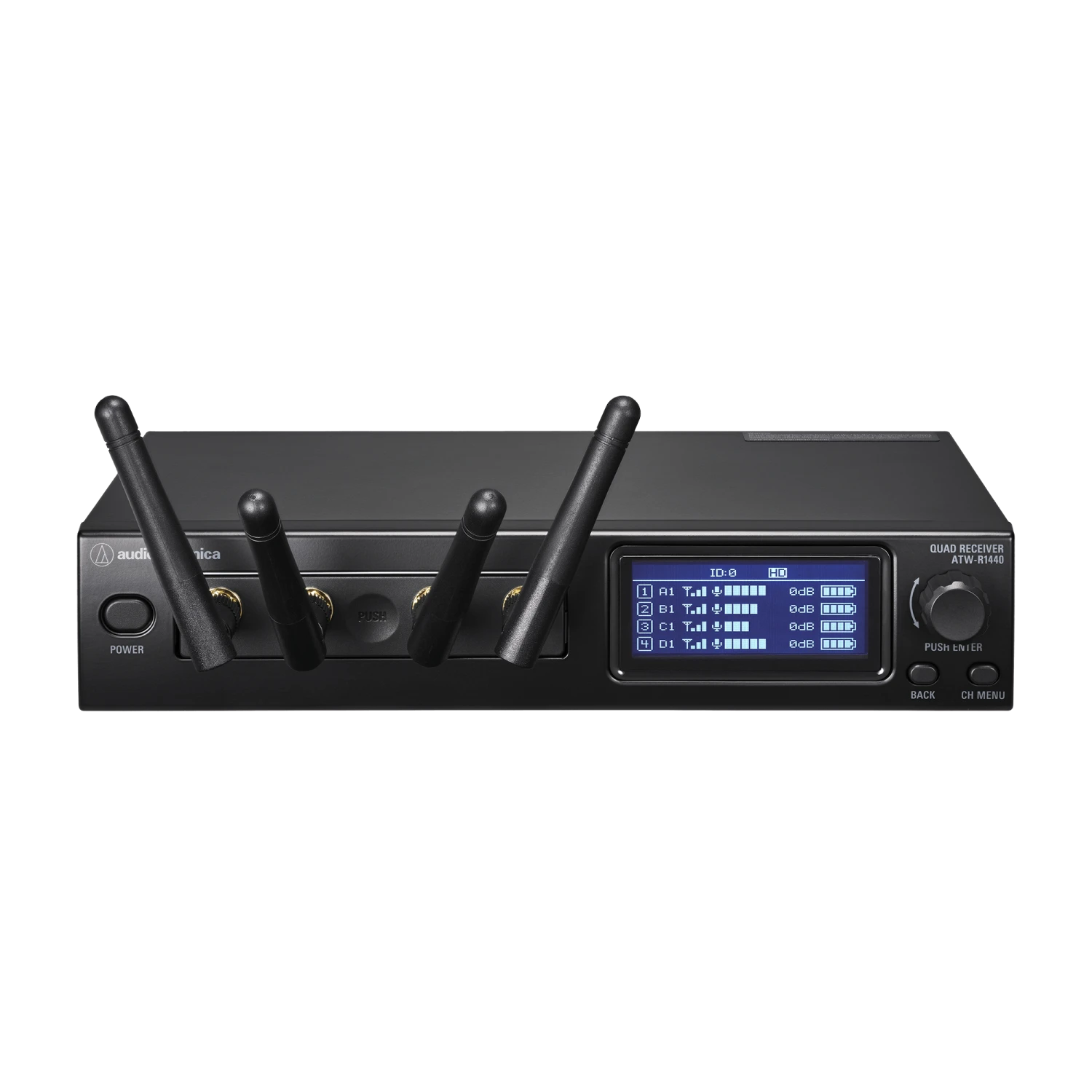 Audio-technica Audio Technica ATW-1443/AT831cW System 20 PRO Quad Wireless Combo System 4 Audio-technica Audio Technica ATW-1443/AT831cW System 20 PRO Quad Wireless Combo System - Image 2