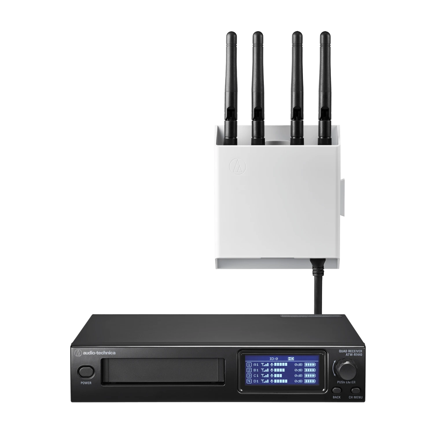 Audio-technica Audio Technica ATW-1443/AT831cW System 20 PRO Quad Wireless Combo System 6 Audio-technica Audio Technica ATW-1443/AT831cW System 20 PRO Quad Wireless Combo System - Image 4