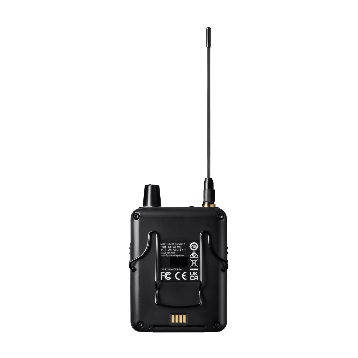 Audio-technica Audio Technica ATW-R3250 Wireless In-Ear Monitor Beltpack Receiver 5 Audio-technica Audio Technica ATW-R3250 Wireless In-Ear Monitor Beltpack Receiver - Image 3